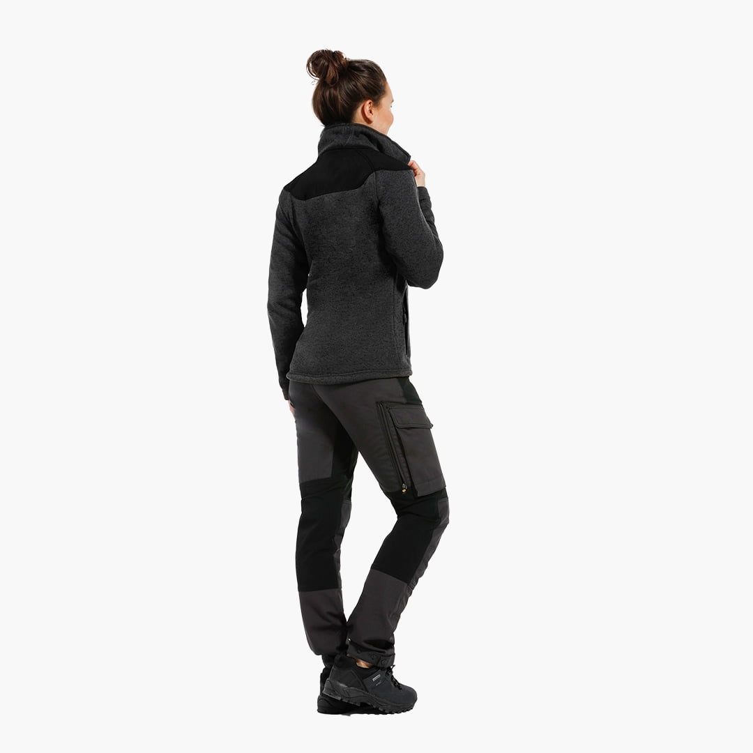 Chaleco Fleece Mujer Antracita