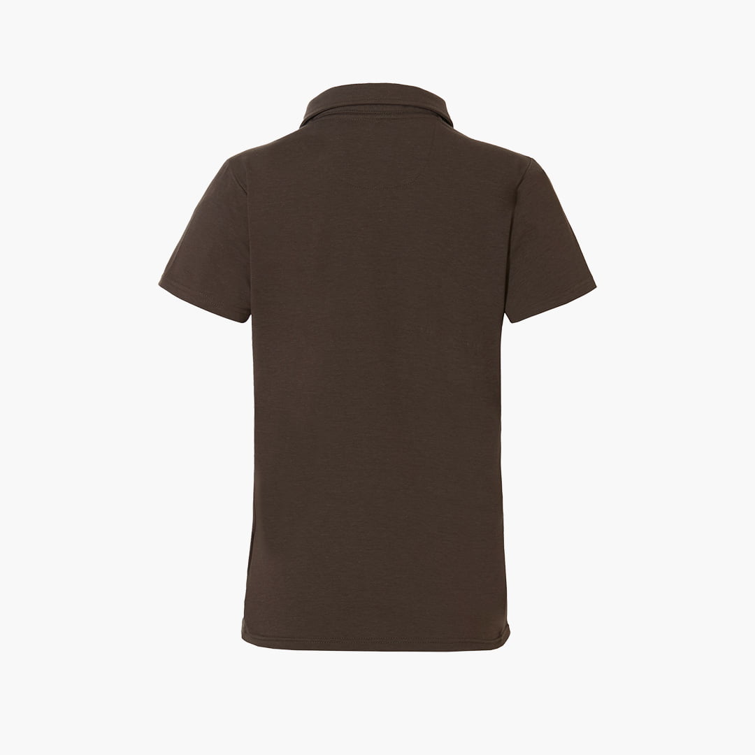 Polo de bamboo mujer oliva