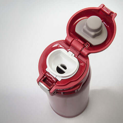 Tapa Botella Aislada De Acero Inoxidable Zojirushi SM-SD48 roja