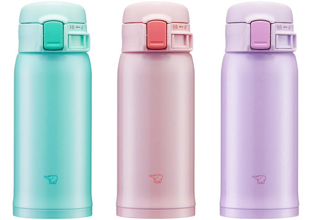 Botella Térmica De Acero Inoxidable Zojirushi SM-SRE 36/48/60 Silky Black