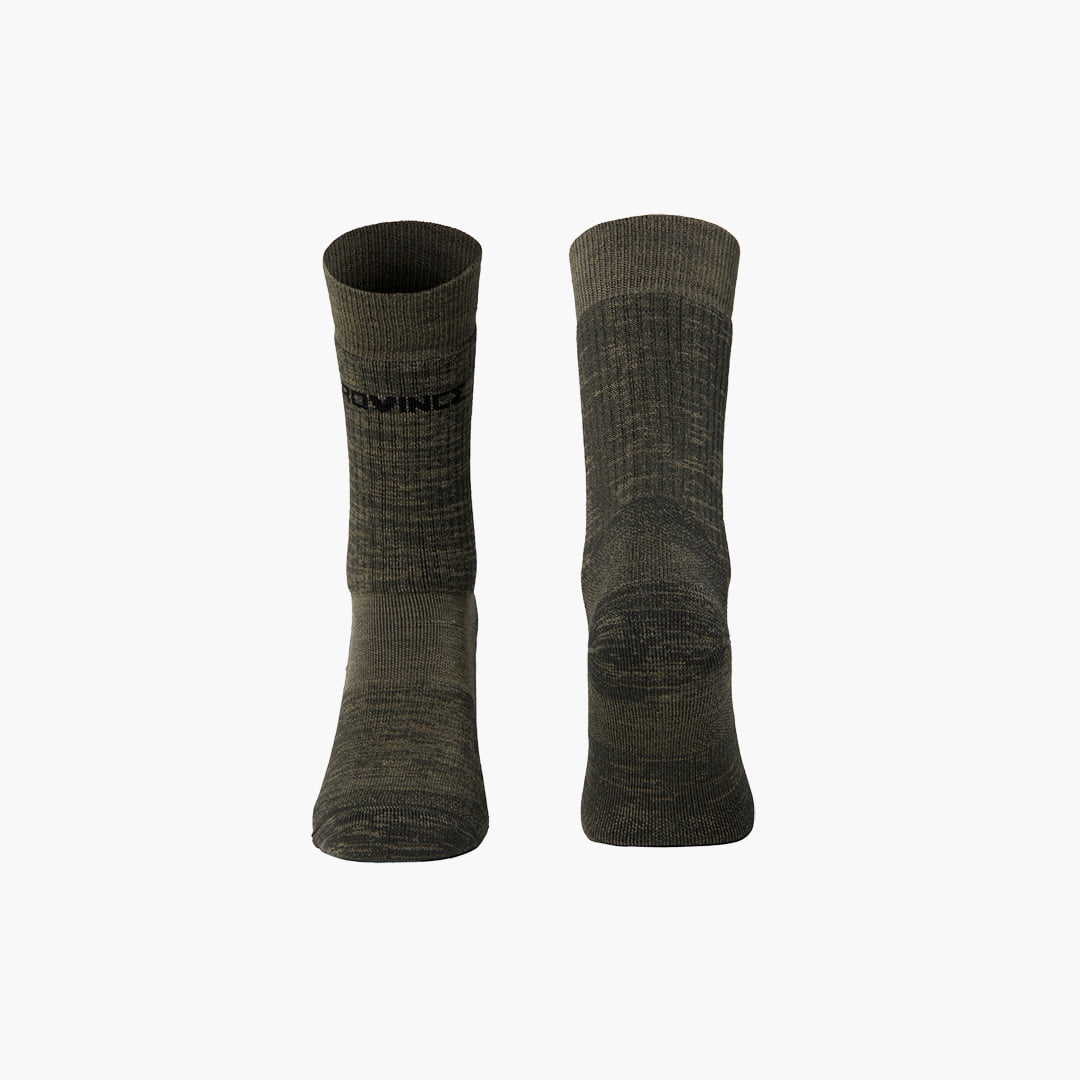 Calcetines verdes en 3d con vista frontal