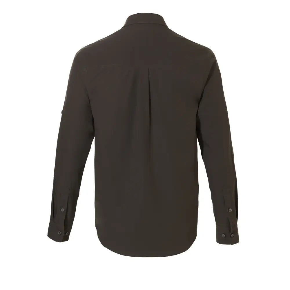 Camisa verde oliva rovince savanna con botones en puños .