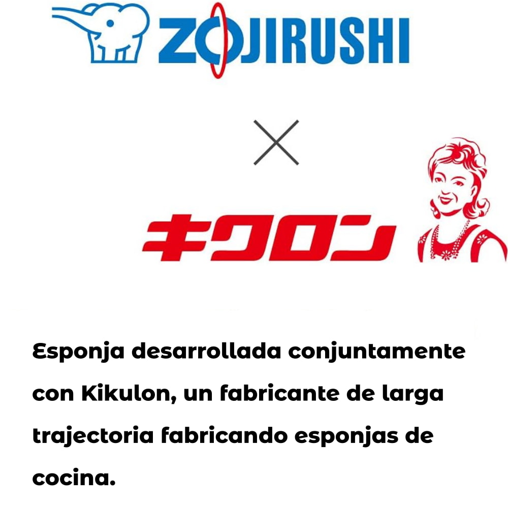 Esponja de poliuretano antibacteriana Zojirushi MB-AA01