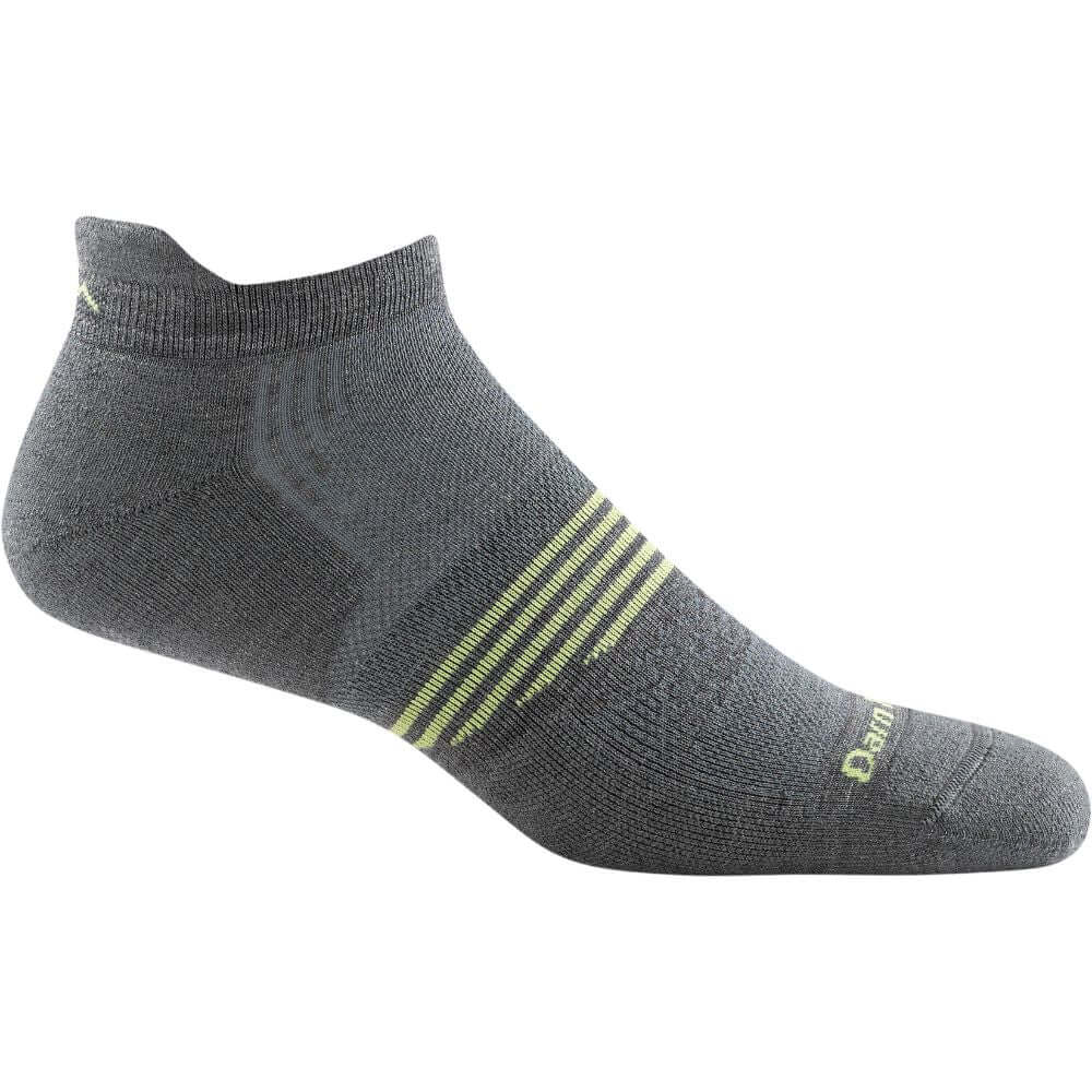 Calcetín invisible Darn Tough Element 1101 en color gris, vista lateral