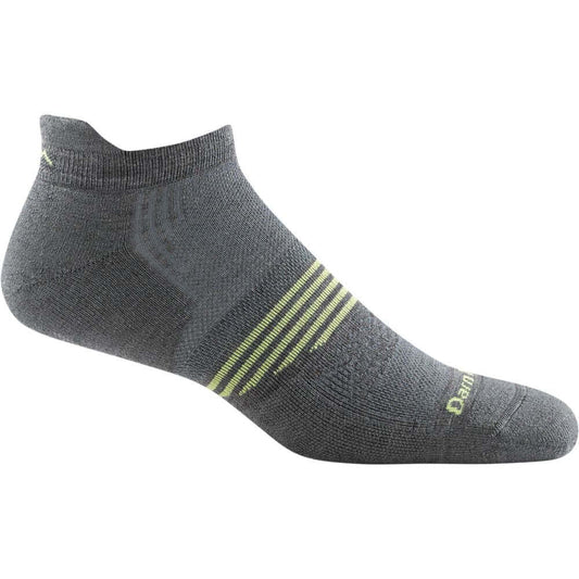 Calcetín invisible Darn Tough Element 1101 en color gris, vista lateral