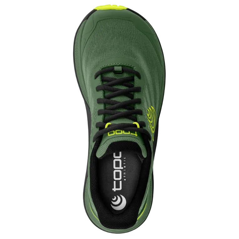 Zapatilla Topo Athletic Ultraventure 4 Hombre en verde con diseño ligero y suela de gran tracción