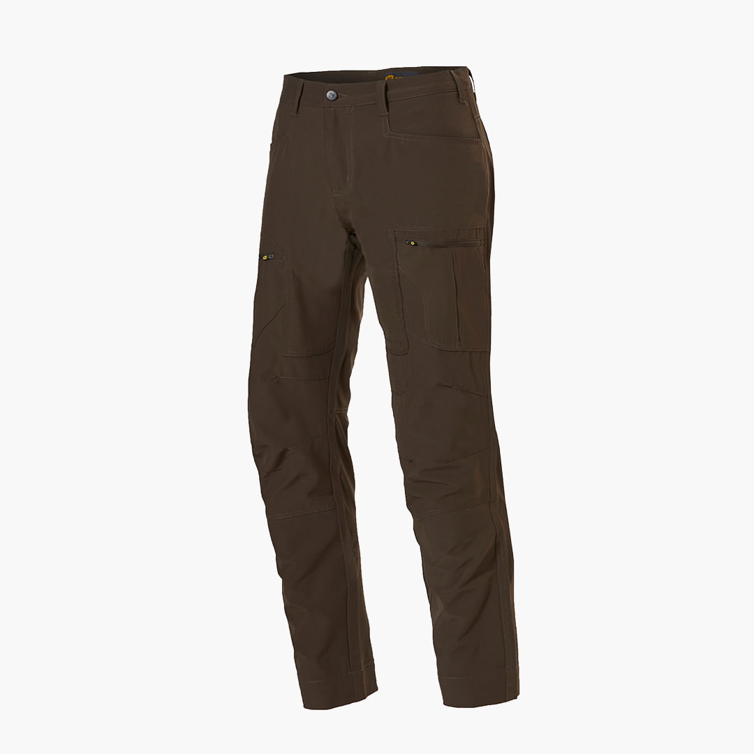 Pantalón rovince en color verde de lado en 3d con bolsillo y cremallera de lado tipo cargo .