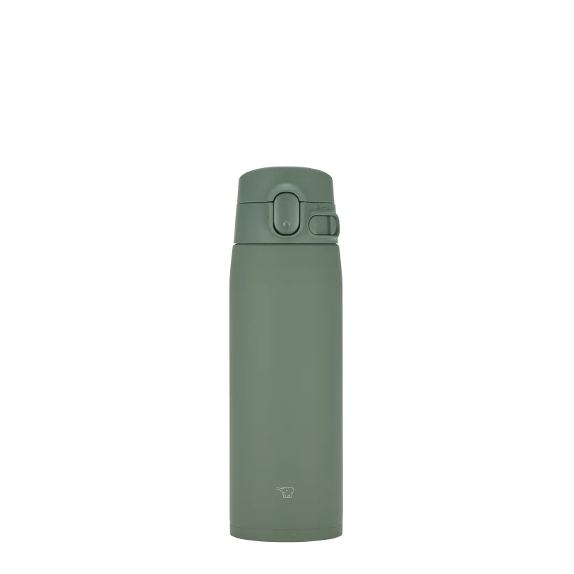 Termo Zojirushi GoCafe SM-VH60 Moss Green 600 ml | Tapa Hermética y Acero SlickSteel