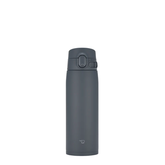 Termo Zojirushi GoCafe SM-VH60 Stone Gray 600 ml | Tapa Hermética y Acero SlickSteel