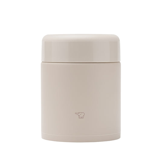 Tarros aislados de comida en acero inoxidable Zojirushi SW-KA 30/40/52 L Beige