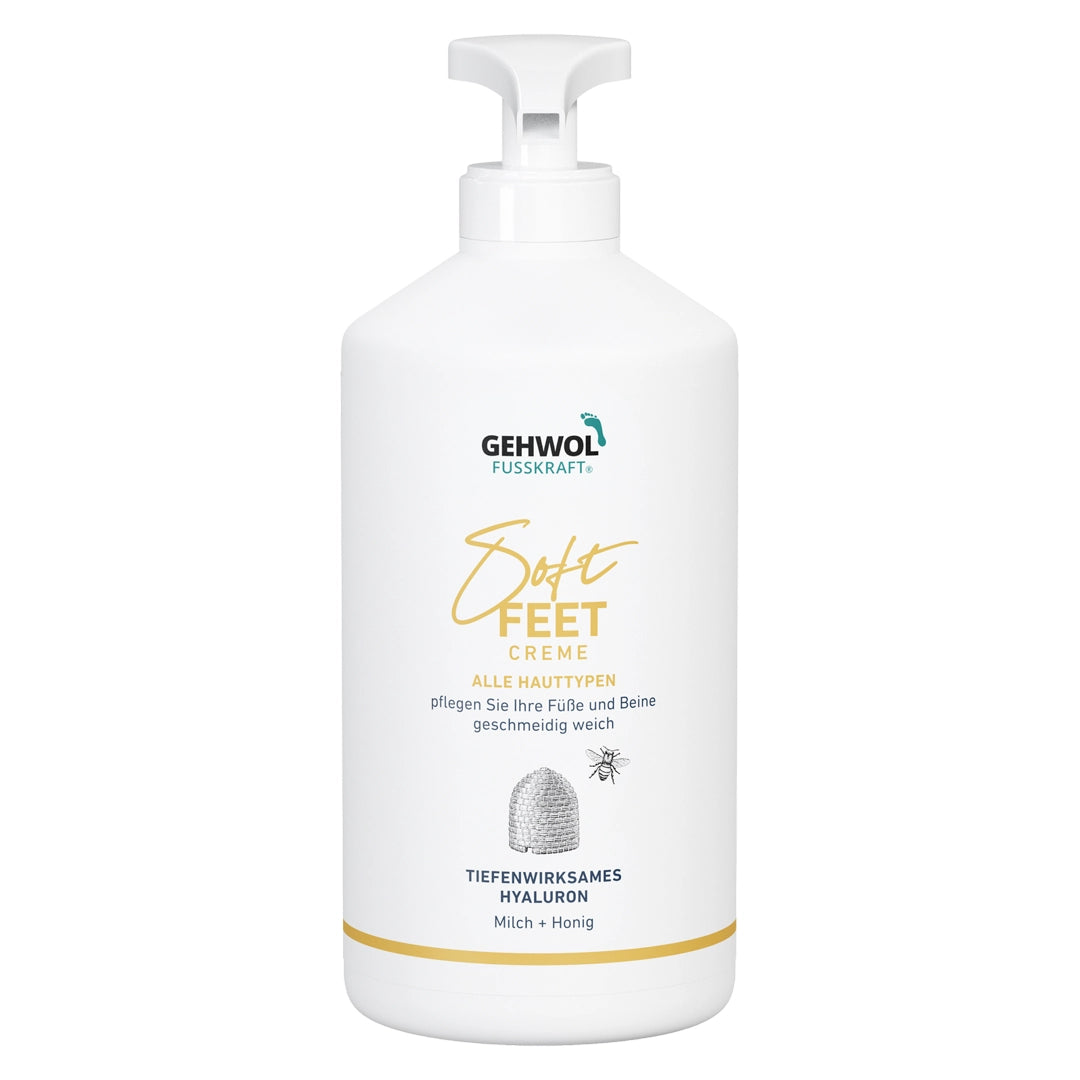 GEHWOL FUSSKRAFT Soft Feet Creme 500 ml | Crema Pies Suaves