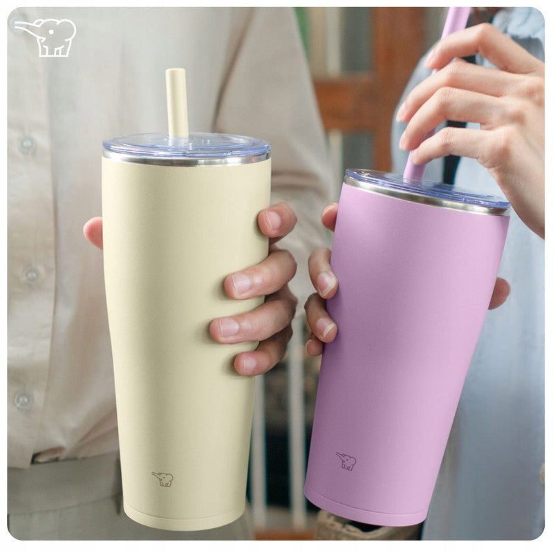 Zojirushi SX-HA72H-VM Mauve Purple (720ml) | Taza Térmica con Pajita
