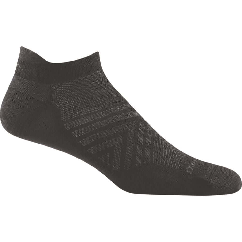 Darn Tough Calcetines invisibles de running y trail de lana merina. Mod. Run 1033 color Color: Black