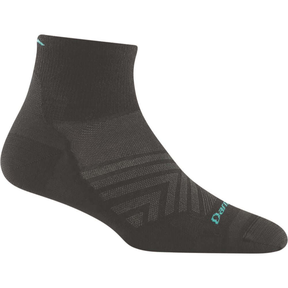 Darn Tough Calcetines invisibles de running y trail de lana merina. Mod Run 1044 color Color: Black