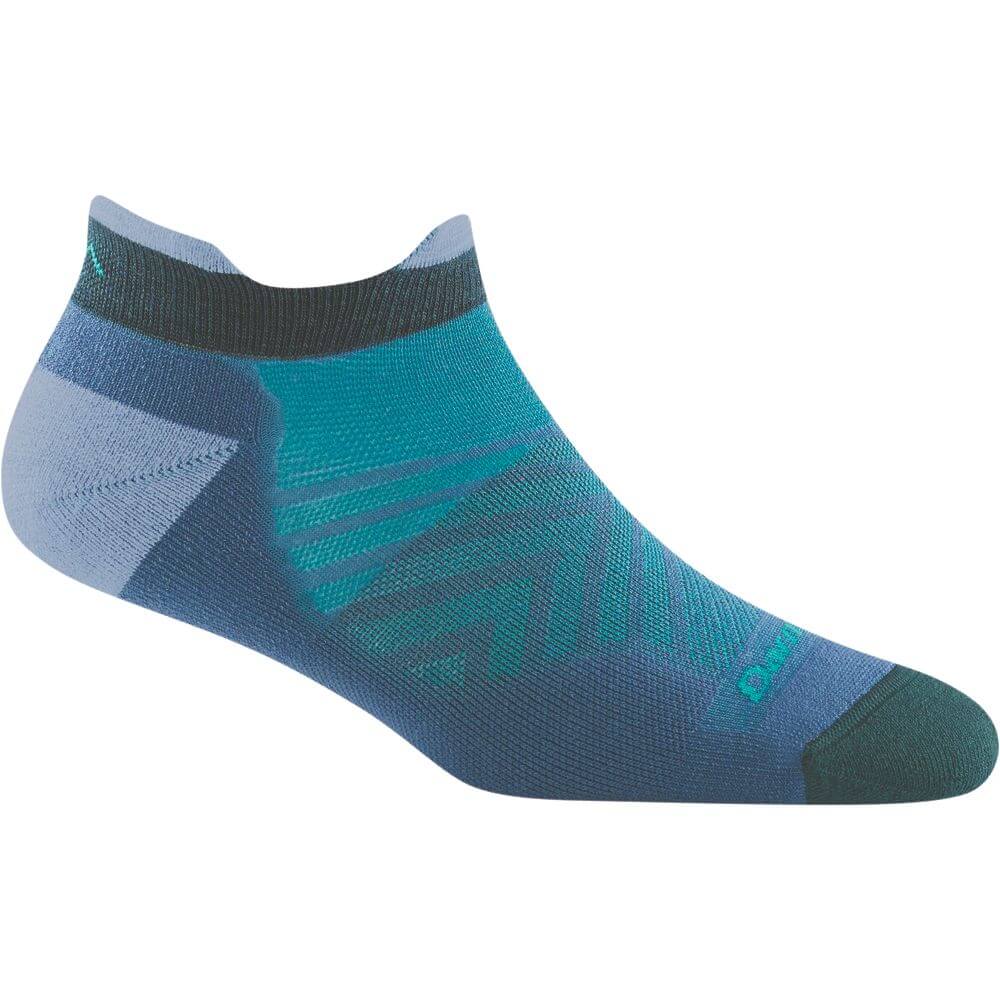 Darn Tough Calcetines invisibles con acolchado de running y trail de lana merina. Mod. Run 1047 color Color: Baltic