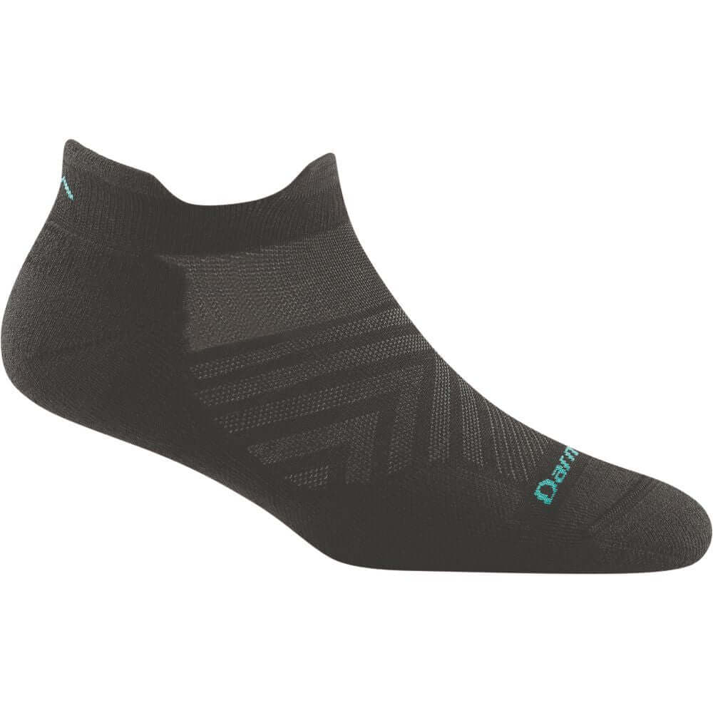 Darn Tough Calcetines invisibles con acolchado de running y trail de lana merina. Mod. Run 1047 color Color: Black