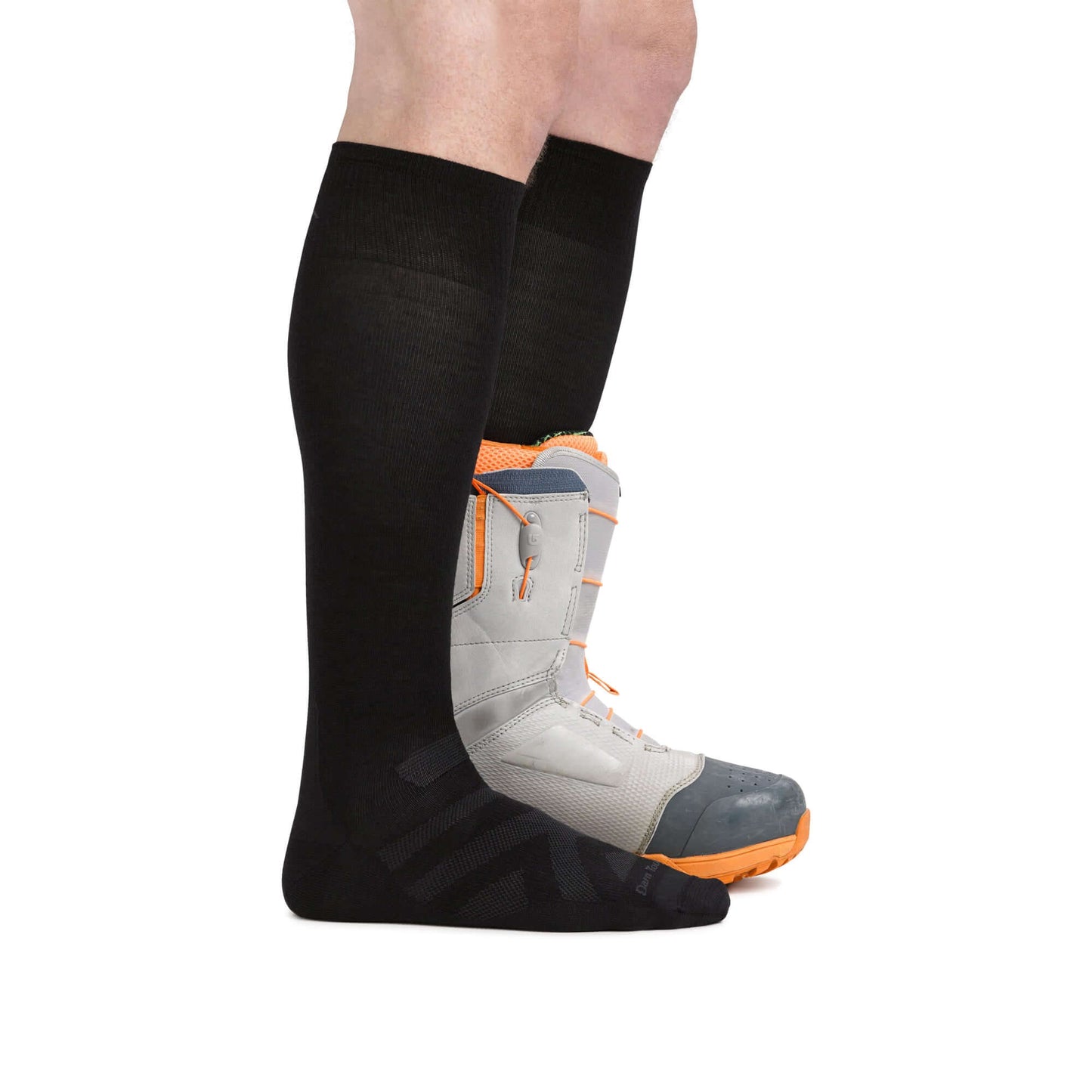 Darn Tough Calcetines de esquí/snow con acolchado. Mod. RFL 8001 color Color: Black